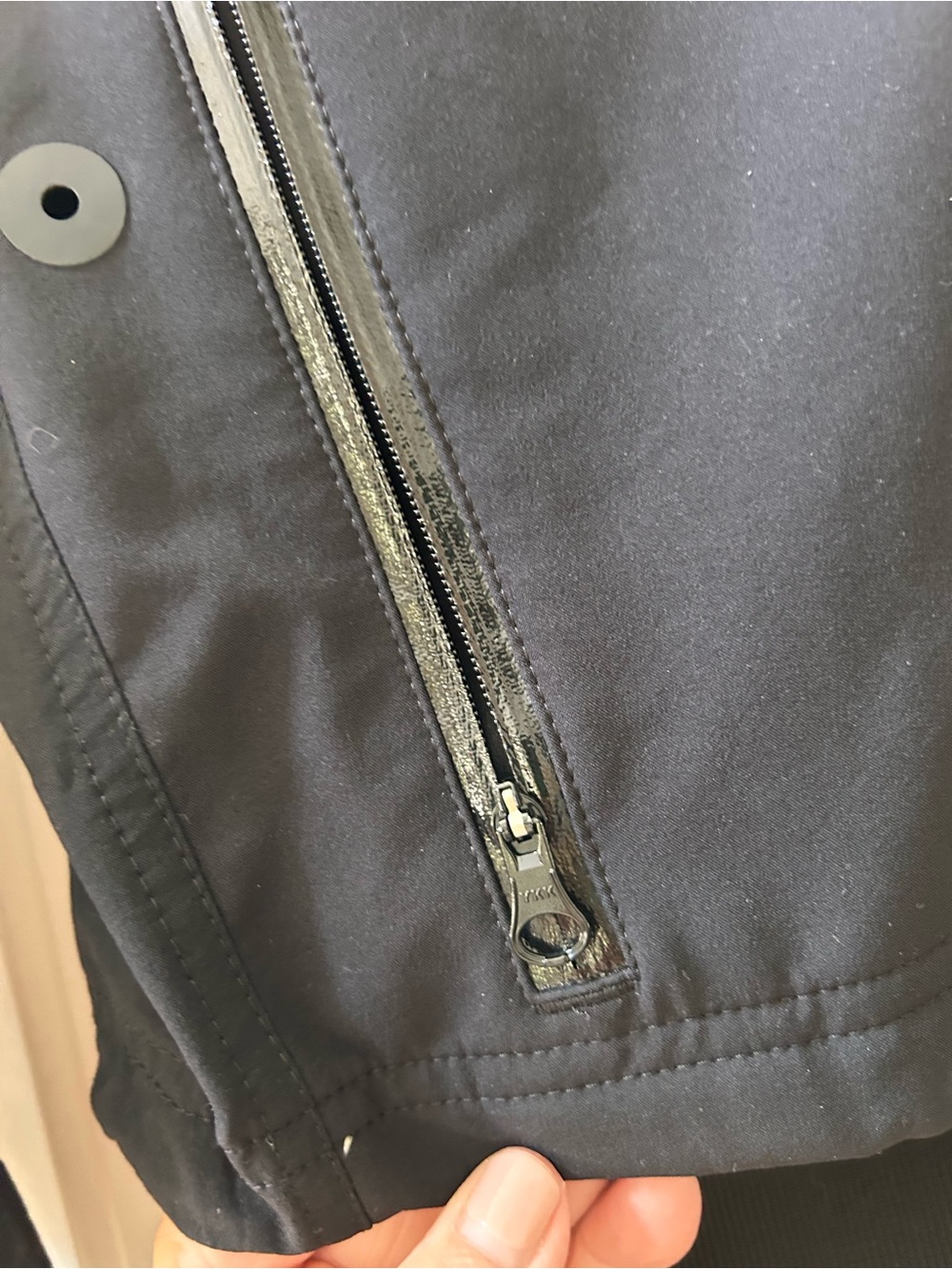 Stella McCartney x Adidas Run Trail Hoodie Jacket in Black. Jogging. Layered. XS - Picture 11 of 12